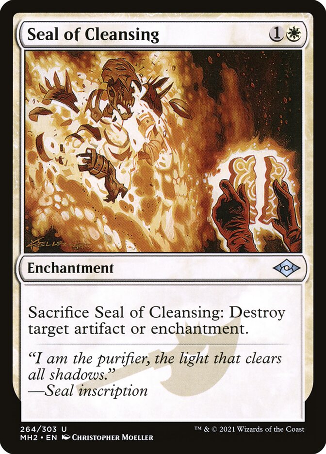 Card Scan of Seal of Cleansing | MH2