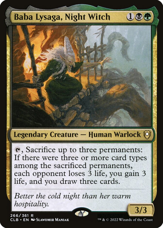 Baba Lysaga, Night Witch | CLB