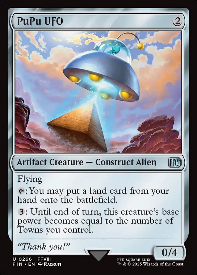 Card Scan of PuPu UFO | FIN