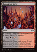 Card Scan of Razortrap Gorge | DSK