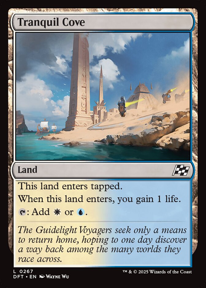 Card Scan of Tranquil Cove | DFT