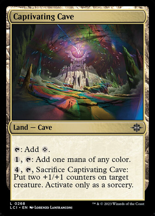 Card Scan of Captivating Cave | LCI