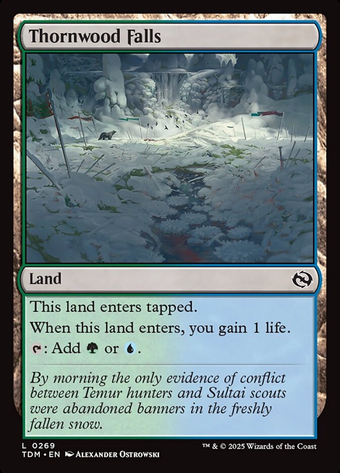 Card Scan of Thornwood Falls | TDM