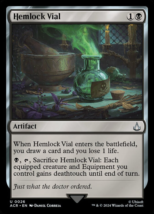 Hemlock Vial | ACR