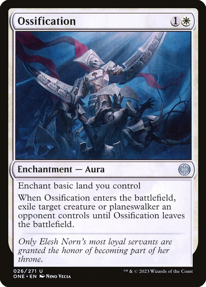 Card Scan of Ossification | ONE