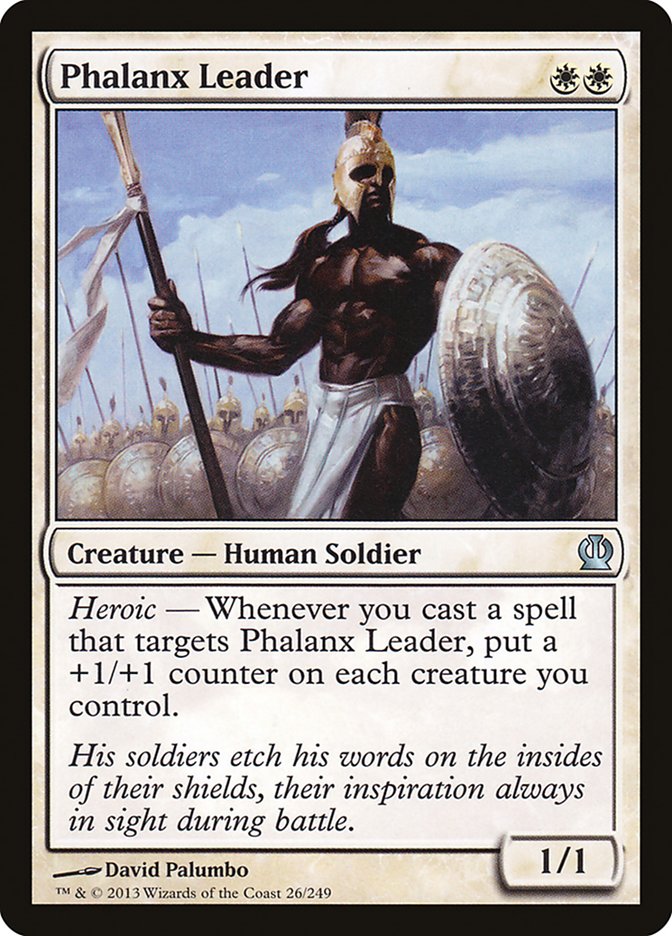 Card Scan of Phalanx Leader | THS