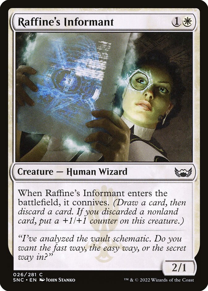 Raffine's Informant | SNC (Foil) - Card Scan
