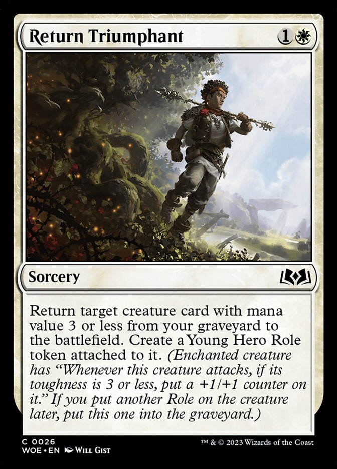 Card Scan of Return Triumphant | WOE