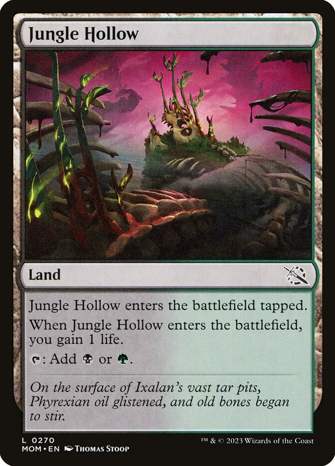 Card Scan of Jungle Hollow | MOM