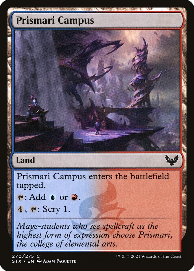 Card Scan of Prismari Campus | STX