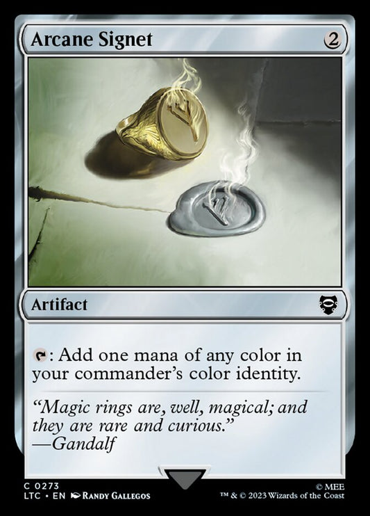 Card Scan of Arcane Signet | LTC