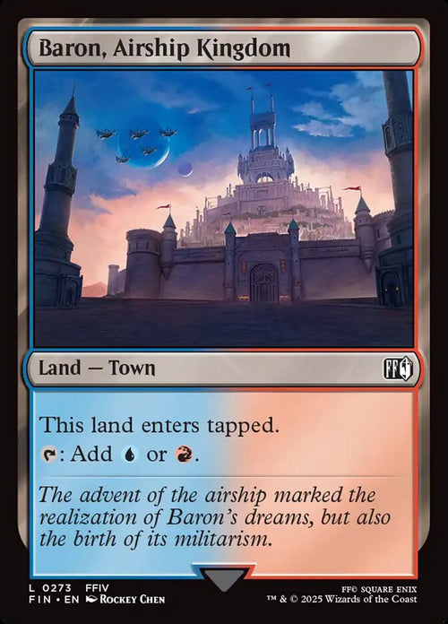 Card Scan of Baron, Airship Kingdom | FIN