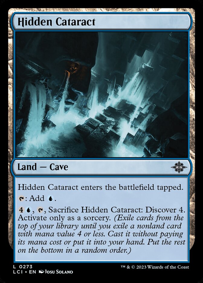Card Scan of Hidden Cataract | LCI