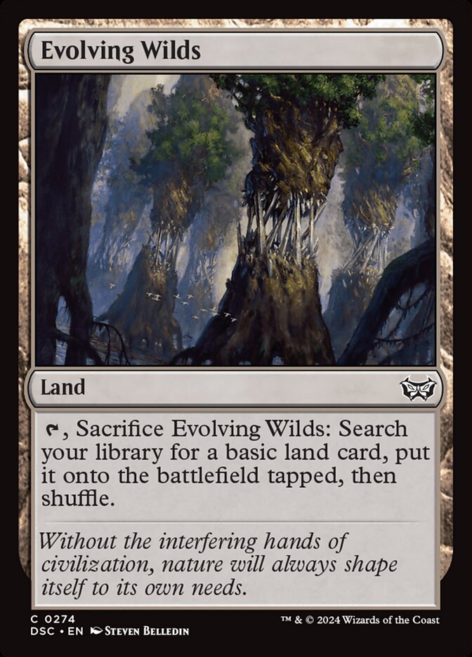 Card Scan of Evolving Wilds | DSC