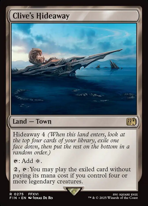 Card Scan of Clive's Hideaway | FIN