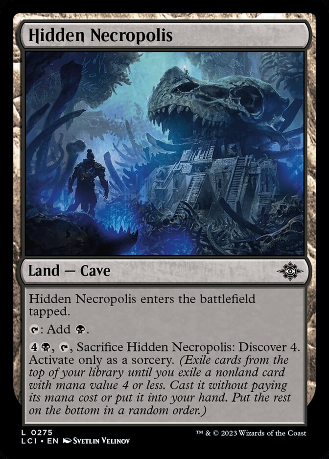 Card Scan of Hidden Necropolis | LCI