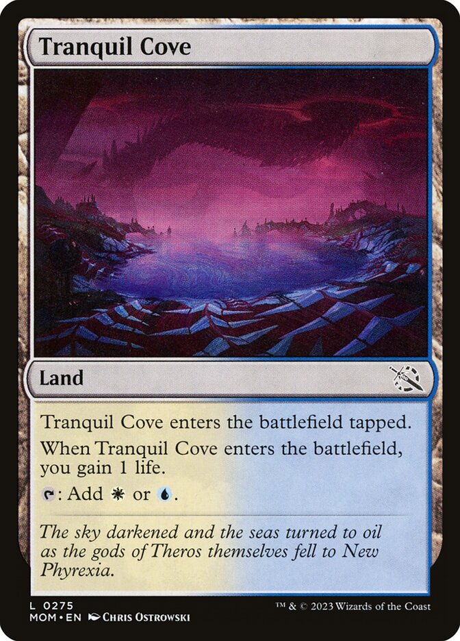 Card Scan of Tranquil Cove | MOM