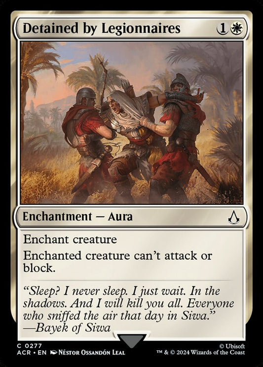 Detained by Legionnaires | ACR