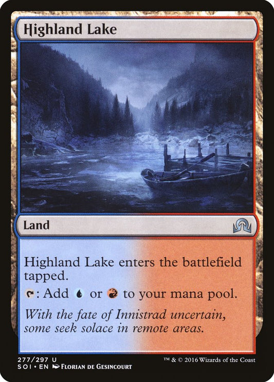 Card Scan of Highland Lake | SOI