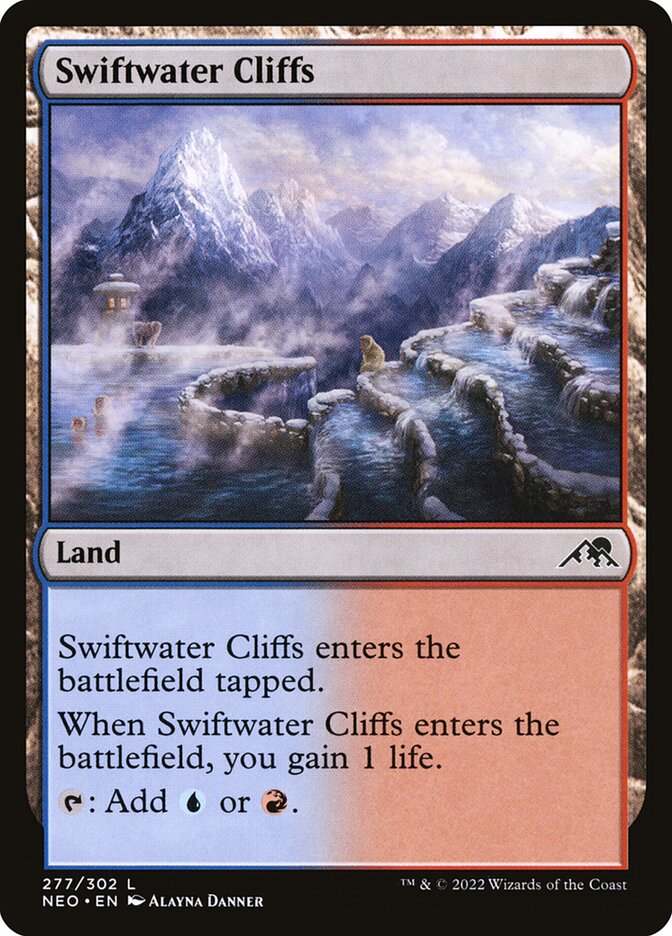Card Scan of Swiftwater Cliffs | NEO
