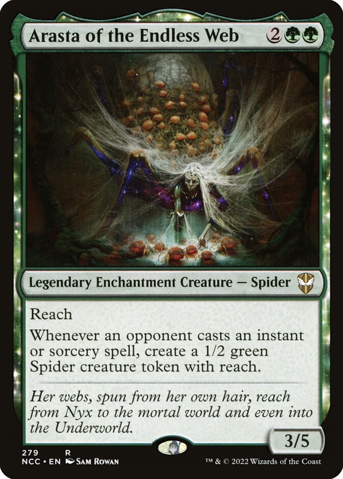 Arasta of the Endless Web Card Scan