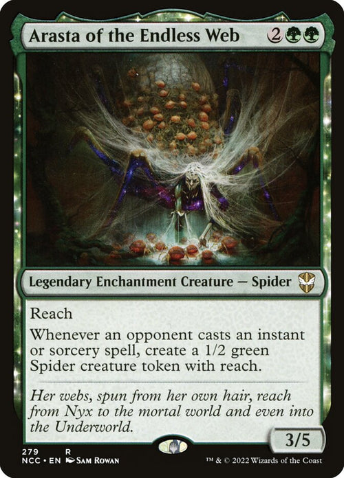 Arasta of the Endless Web Card Scan