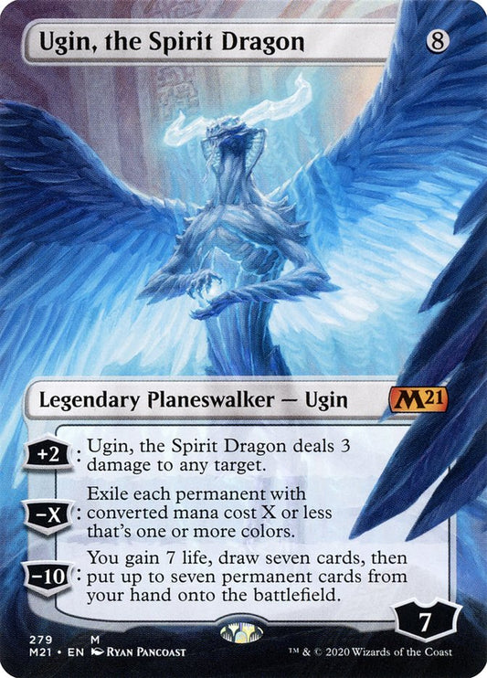 Ugin, the Spirit Dragon | M21 (Bordlerss Planeswalker)