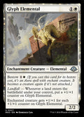 Card Scan of Glyph Elemental | MH3