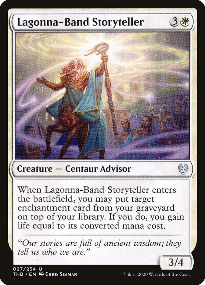 Card Scan of Lagonna-Band Storyteller | THB