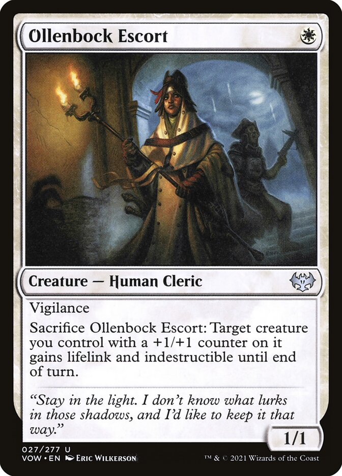 Card Scan of Ollenbock Escort | VOW