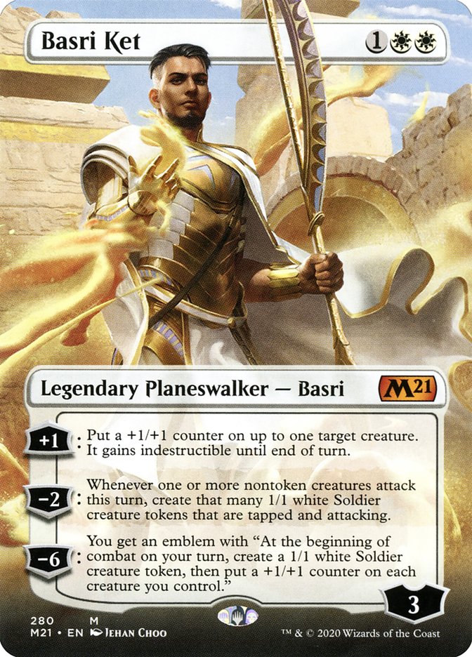 Basri Ket | M21 (Bordlerss Planeswalker)