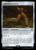 Card Scan of Lightning Greaves | LTC