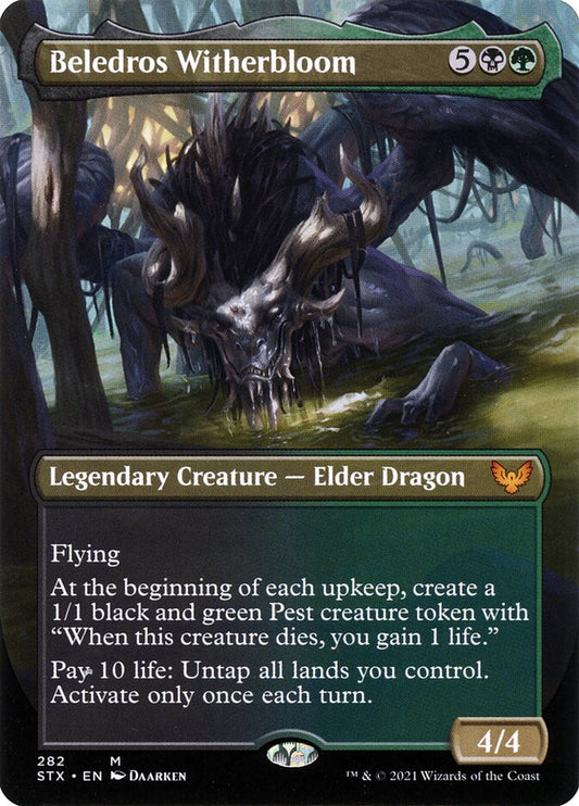 Beledros Witherbloom | STX (Alternate Art Borderless)