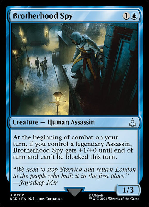 Card Scan of Brotherhood Spy | ACR