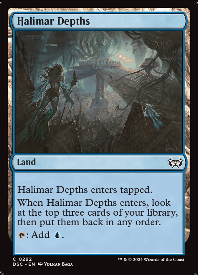 Card Scan of Halimar Depths | DSC