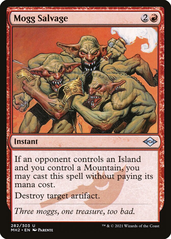 Card Scan of Mogg Salvage | MH2