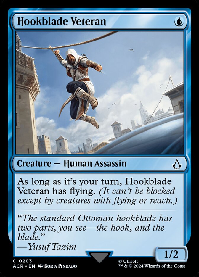 Card Scan of Hookblade Veteran | ACR