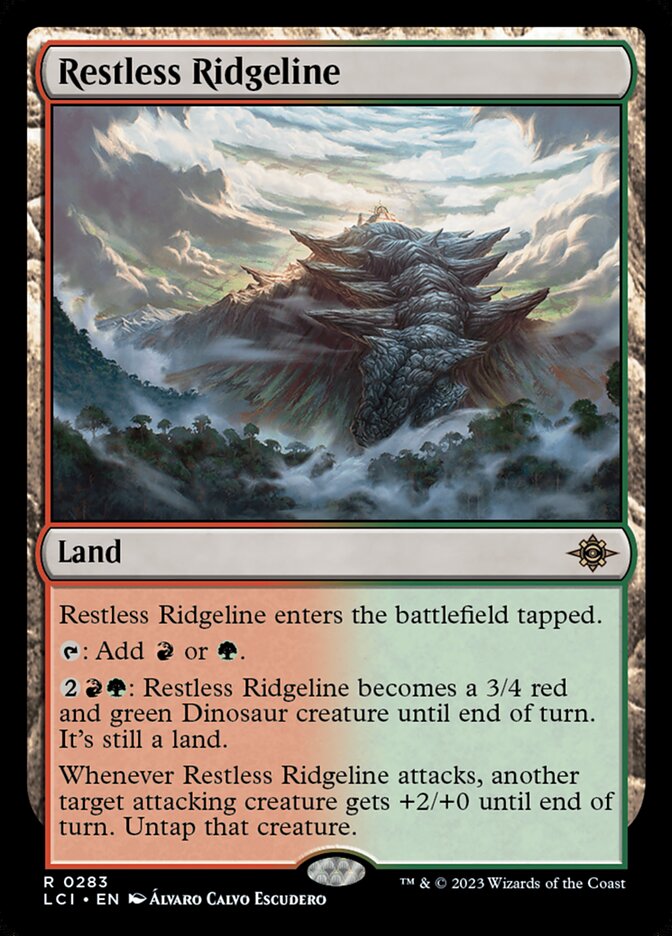 Card Scan of Restless Ridgeline | LCI