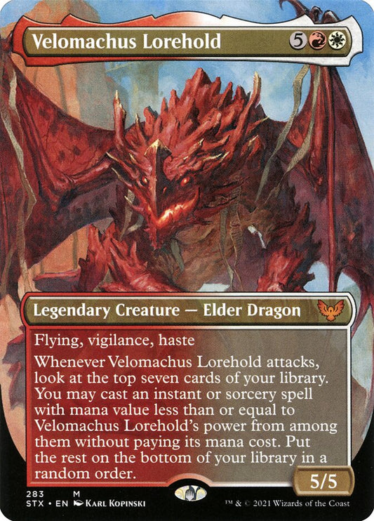 Velomachus Lorehold | STX (Alternate Art Borderless)