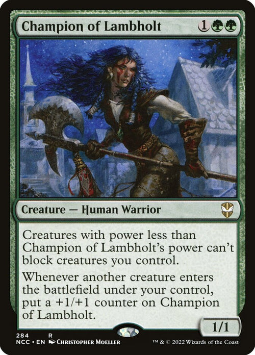 Champion of Lambholt Card Scan