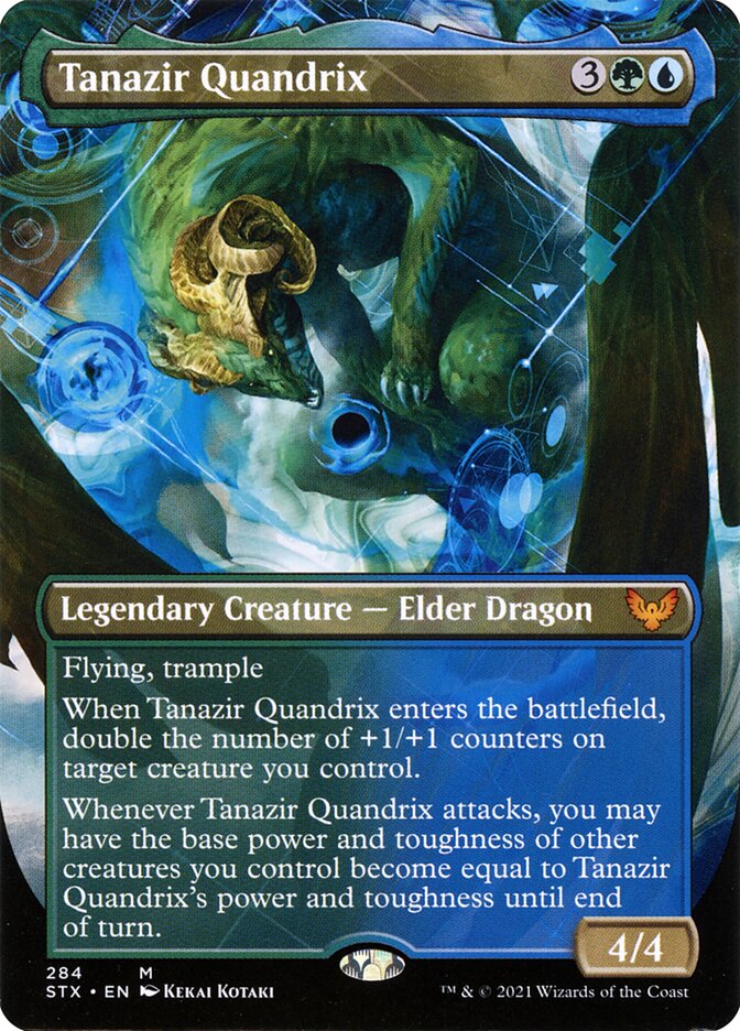 Tanazir Quandrix | STX (Alternate Art Borderless)