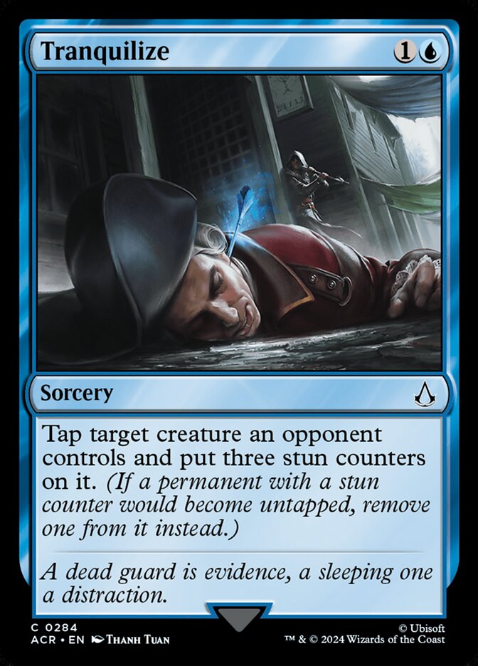 Card Scan of Tranquilize | ACR