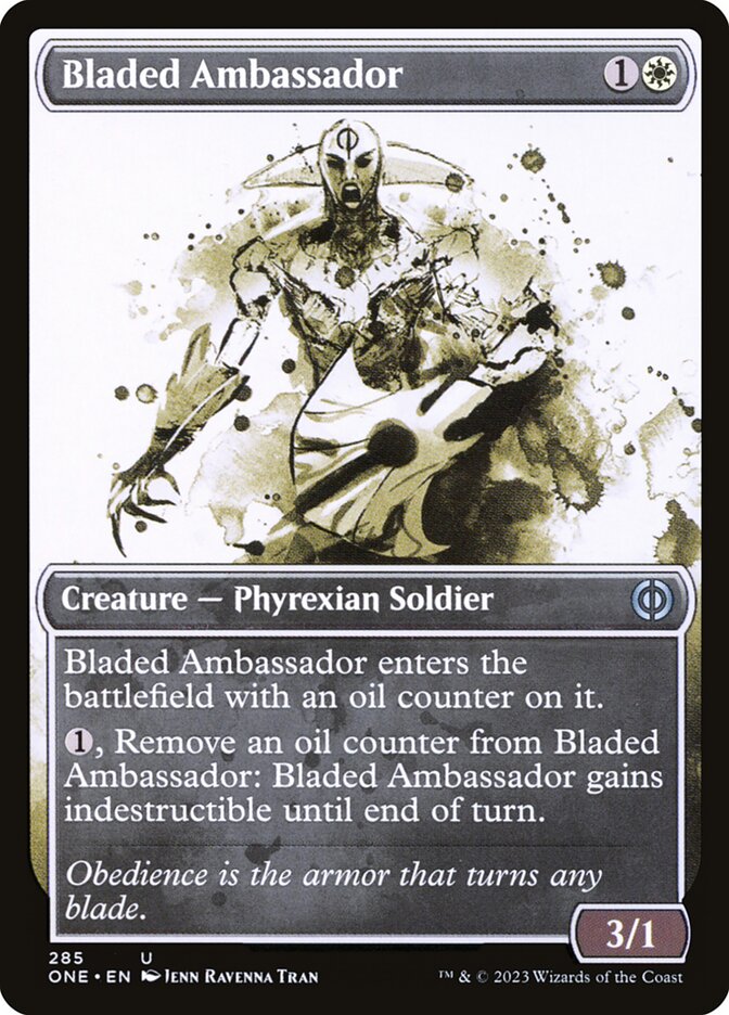 Card Scan of Bladed Ambassador | ONE (Ichor Showcase)