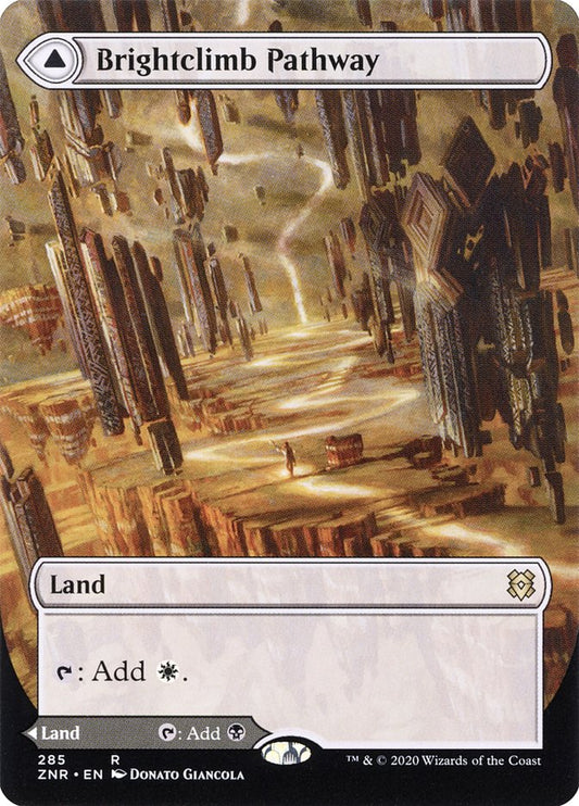 Brightclimb Pathway // Grimclimb Pathway | ZNR (Alternate Art Borderless)
