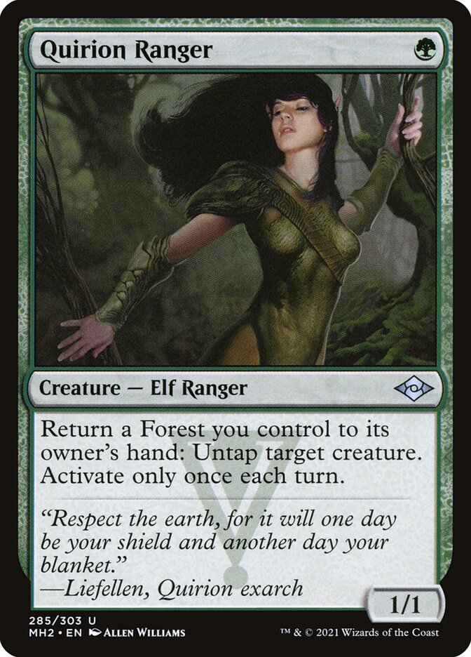 Card Scan of Quirion Ranger | MH2