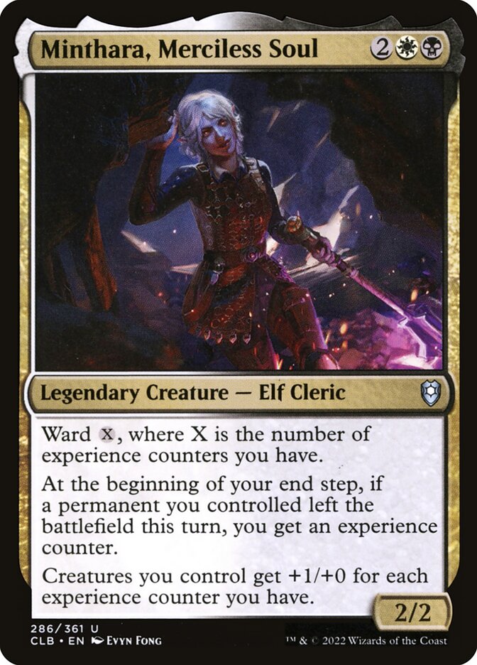 Card Scan of Minthara, Merciless Soul | CLB