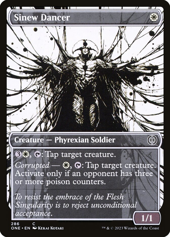 Card Scan of Sinew Dancer | ONE (Ichor Showcase)