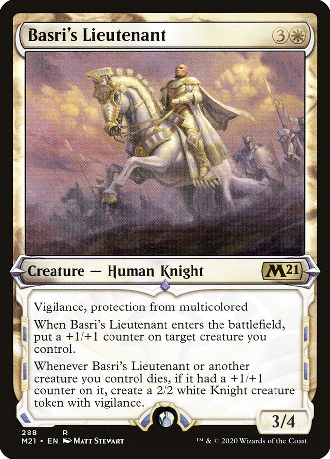 Card Scan of Basri's Lieutenant | M21 (Showcase)
