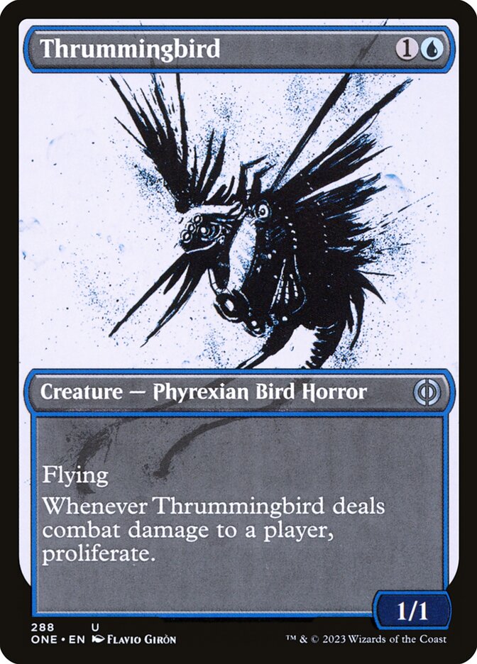 Card Scan of Thrummingbird | ONE (Ichor Showcase)