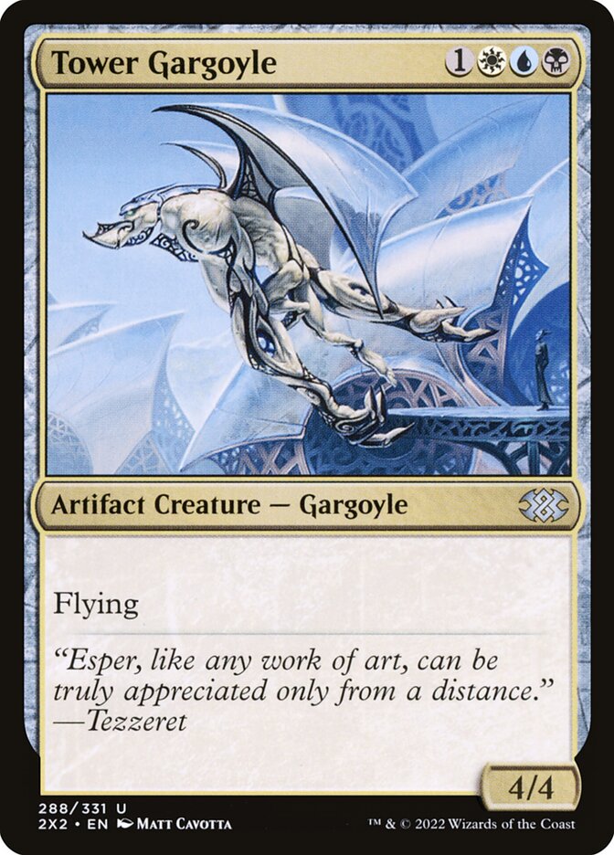 Card Scan of Tower Gargoyle | 2X2